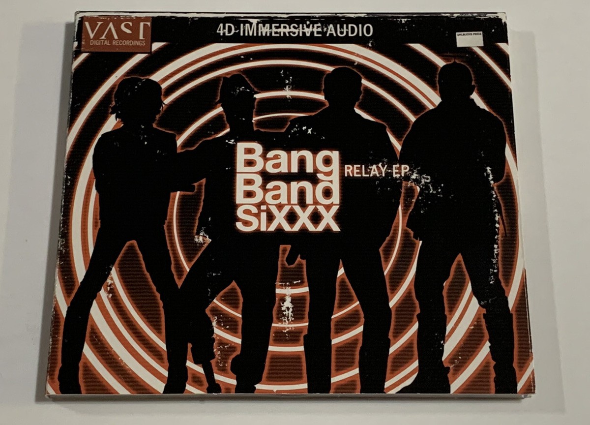 Rare Bang Band Sixxx Relay EP CD Signed By Jon Crosby VASTmusic