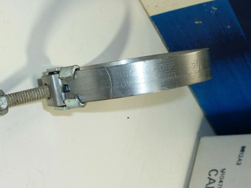 Abrazadera de manguera torre Murray radiador Corvette 53 54 55 56 original Ford nuevo de stock  Foto 2 de 3