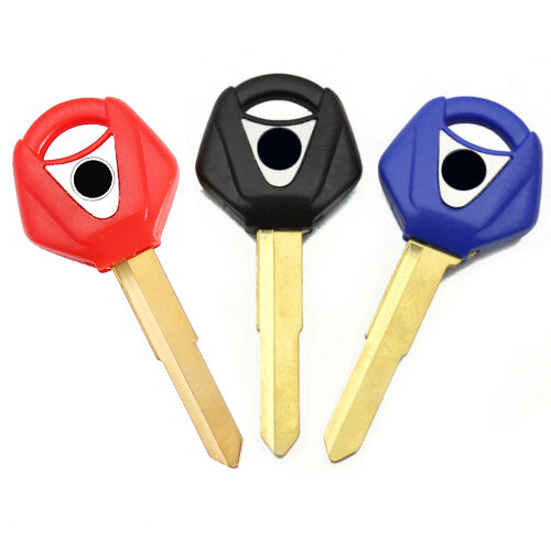 1/5PC Blank Key Uncut Blade For YAMAHA XP500 FZ1XT660 FZ6 TDM850 TDM900 VMX1700 - Picture 1 of 16