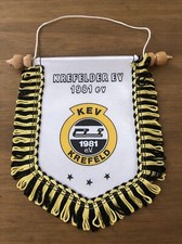 krefelder ev Wimpel/Pennant/Fanion 🟡⚪️⚫️⚪️🟡