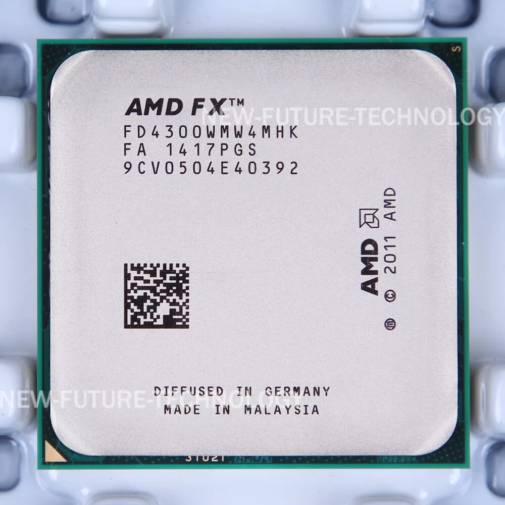 AMD FX-Series FX-4300 FD4300WMW4MHK CPU Processor 3.8GHz 4000MHz 