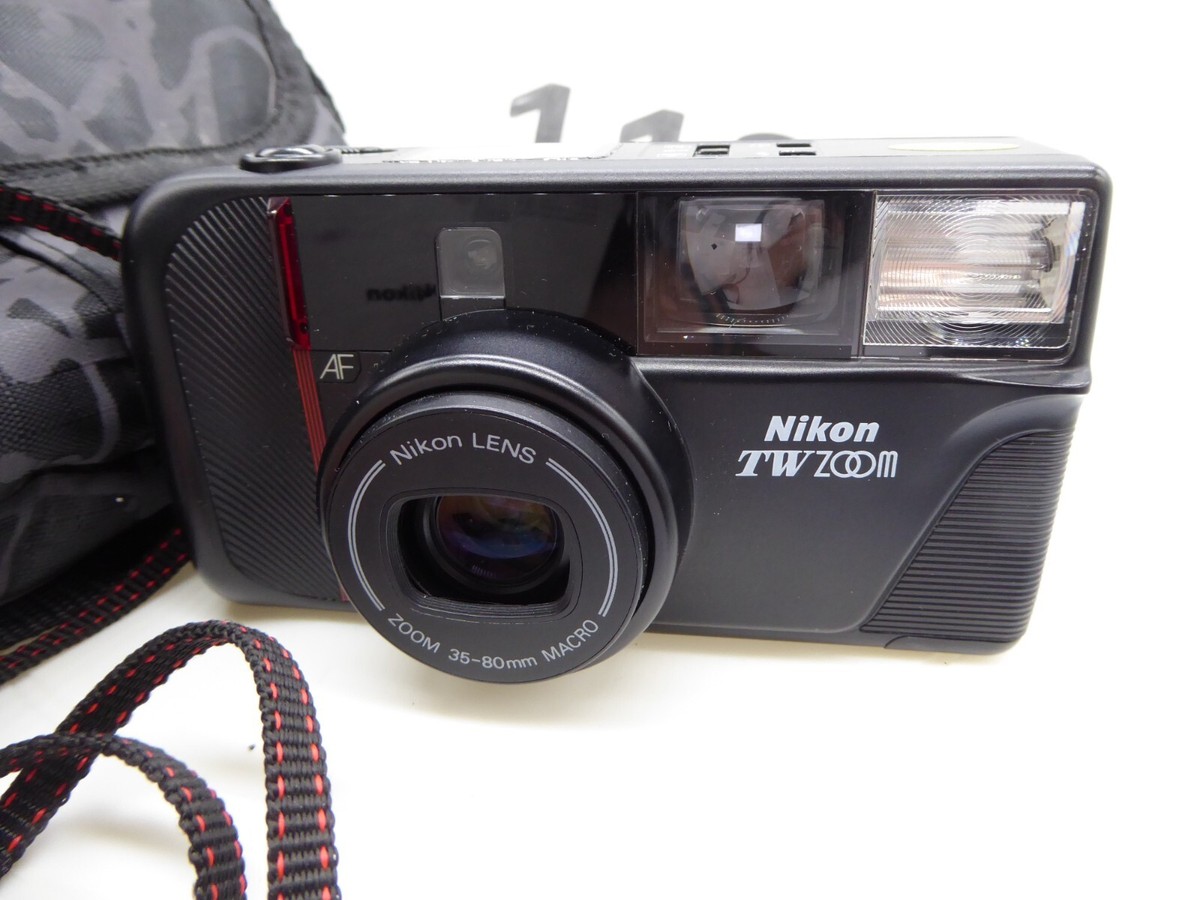 Nikon TW Zoom 35-80mm Compact Point And Shoot 35mm Film Camera