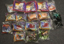 1997  1998 BURGER KING TOYS  FIGURES LOT-16 ALL NEW SEALED IN BAGS L K