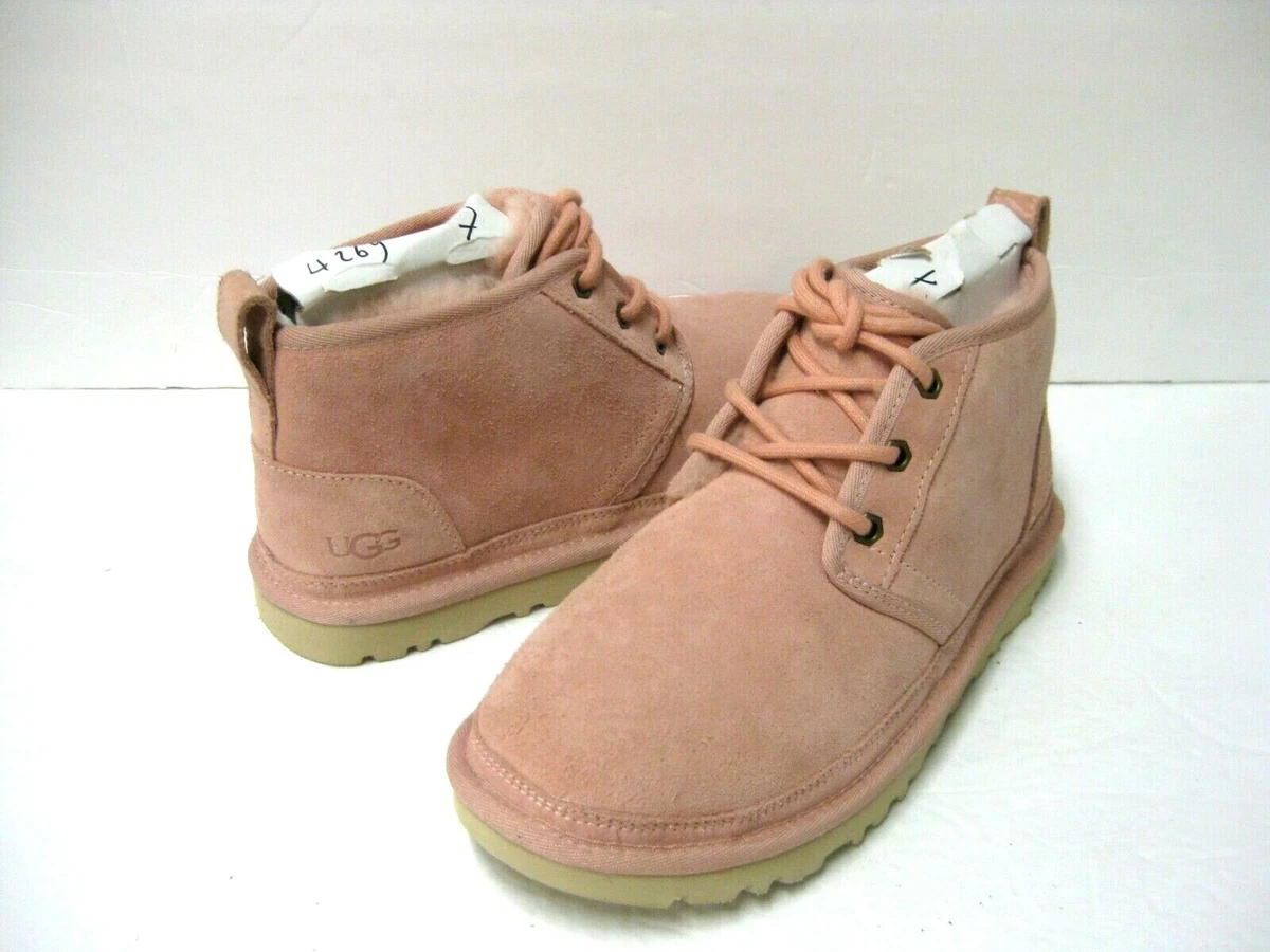 Womens ugg neumel hotsell short boot light beige