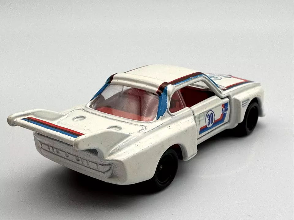 TOMICA POCKET CARS #F30 BMW 3.5 CSL, BLANCO, CASTROL, 1:64, EXCELENTE Foto 3 de 4