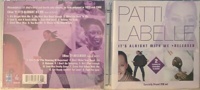 PATTI LABELLE It's Alright With Me Released 2-CDs West Side 2001 2 Complete LPs