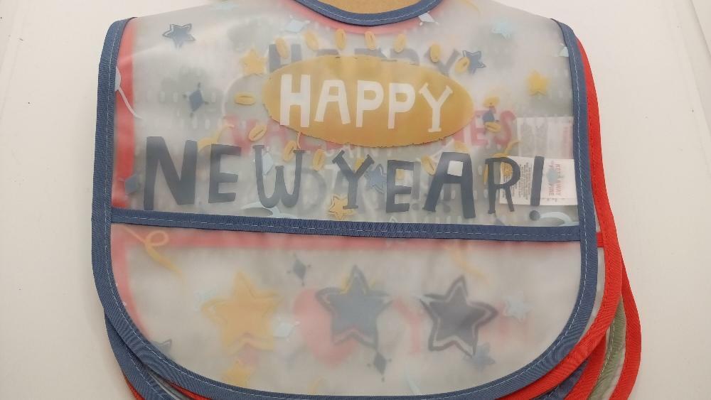 Chickpea Baby Chickpea Holidays Peva Bibs, 10 ct