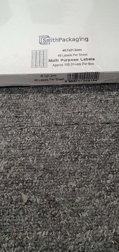 ÉTIQUETTES - AUTO-ADHÉSIF COLLANT A4 ÉTIQUETTES D'ADRESSE COPIEUR LASER JET D'ENCRE PEELING - Photo 3/3
