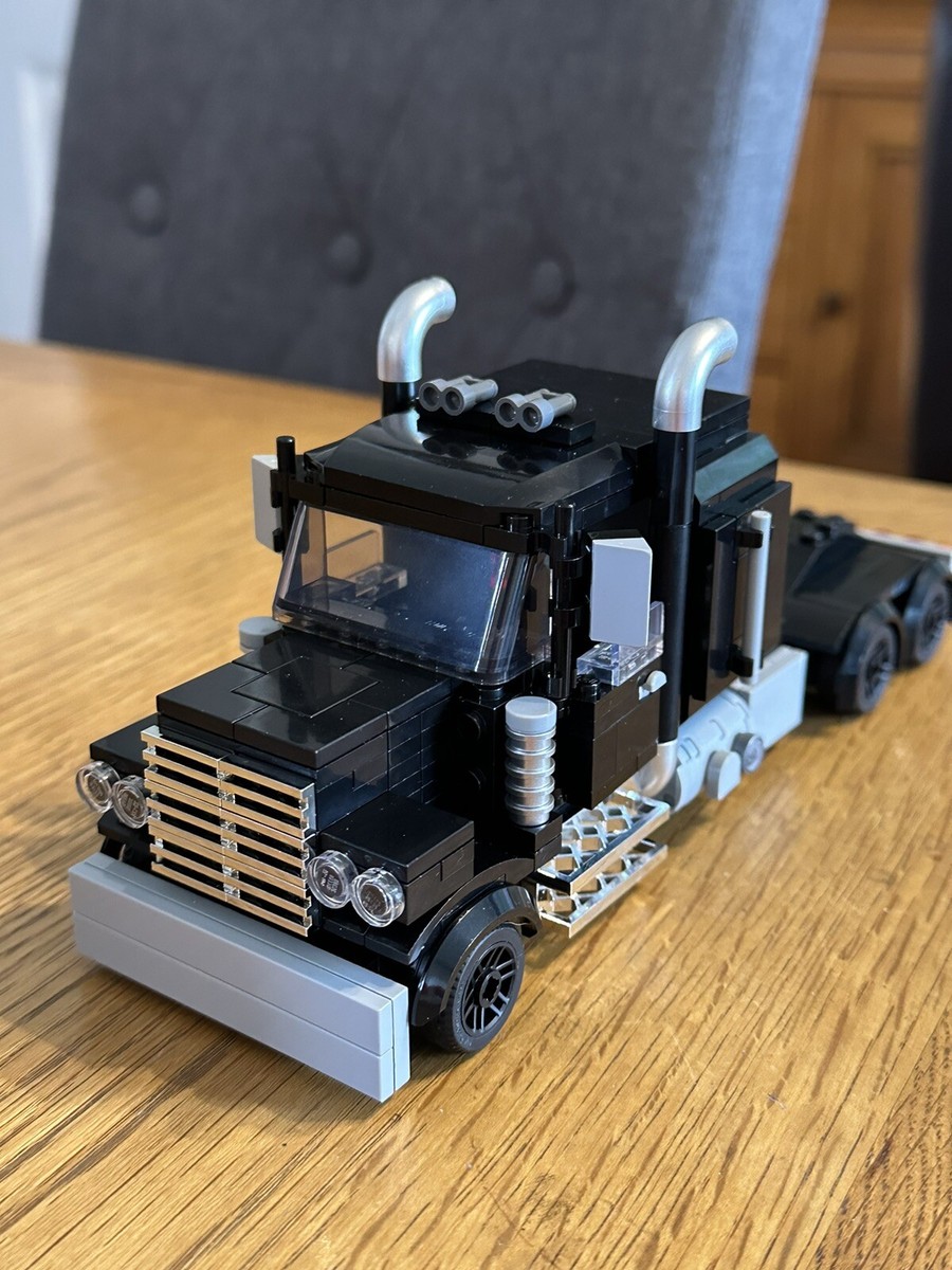 Lego American Cab Mad Max peterbilt truck Wide Speed Champions Moc Custom