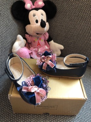 Babywalker Walker Baby Exclusive Schuhe Spangenschuhe Ballerinas 20 w Neu Leder