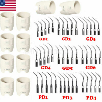 10pcs Dental Tip KEY Wrench / 5pcs Tips fit DTE/SATELEC Ultrasonic Scaler AF#2