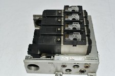 SMC NVV5FS2-01T1-041-02T Solenoid Valve Manifold NVFS2100-5FZ x 4 