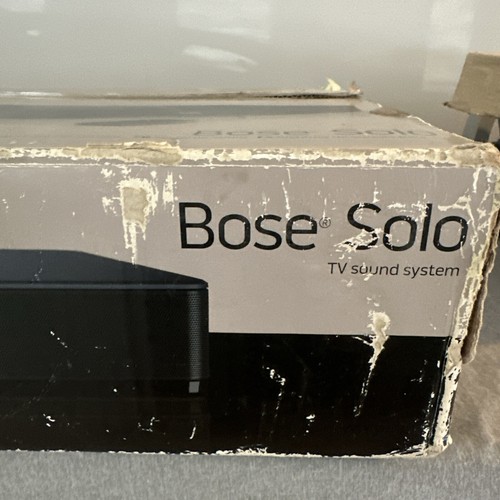 Bose Solo TV Sound System Model 410376 Black with Power Cord And Remote Tested - Picture 5 of 21