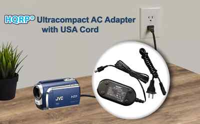 Alimentatore CA HQRP Per JVC GR-DVL517US, GR-DVL520, GR-DVL520U, GR-DVL520US &ndash; Nuovo