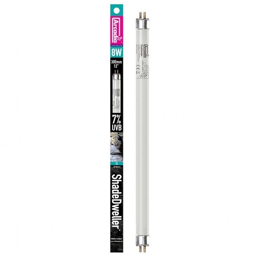 Arcadia ShadeDweller Pro T5 Kit 7% UVB Lamp 8W - Reptile UV Lighting & Reflector - 第 3/14 張圖片