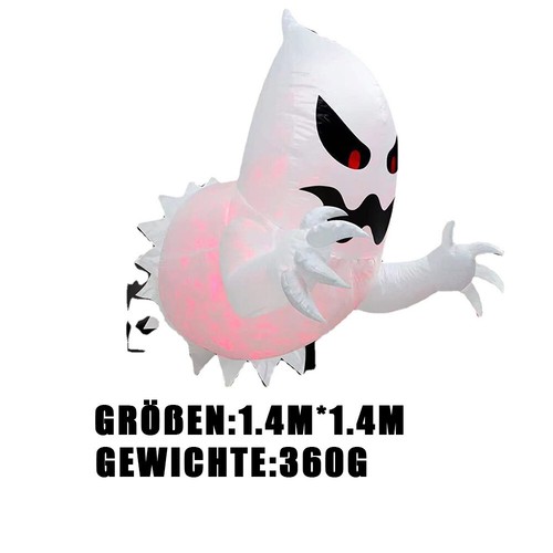 Festliche Atmosphäre Ornament Halloween Aufblasbare Spooky Aufblasbarer Geist DE - Bild 15 von 17
