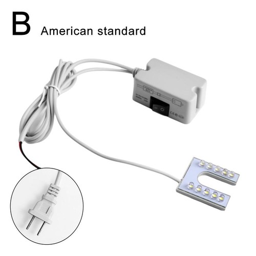 U Type Magnetic LED Light Sewing Machine Local High Brightness Q7N A2L6 S7E2 - Picture 16 of 23