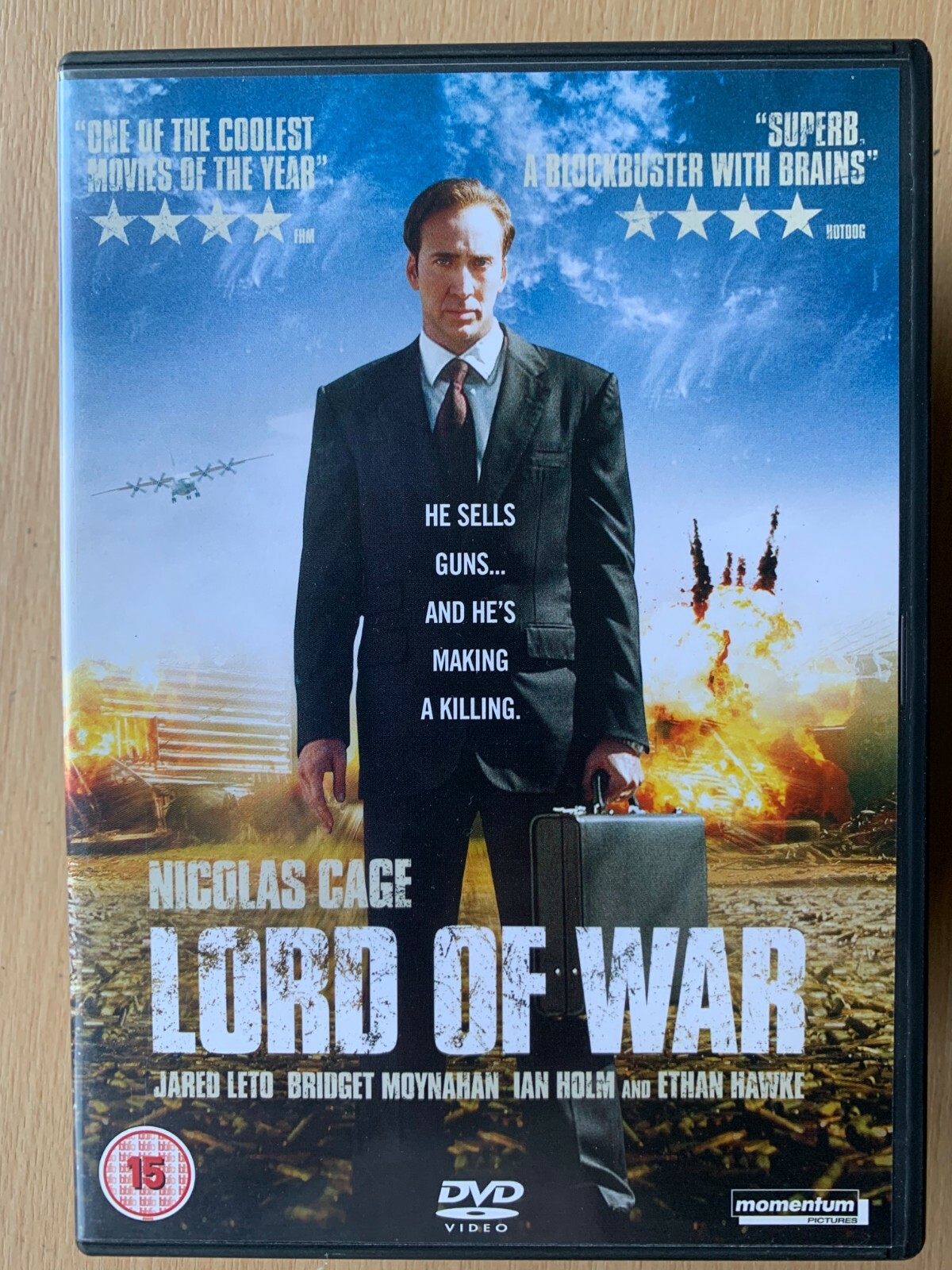 Lord of War DVD 2005 Arms Dealer Crime Thriller Film Movie w/ Nicolas Cage 5060116720709 eBay