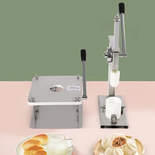 Commercial Dough Press Pressing Machine Baozi Bun Maker Stainless Steel w/ Molds