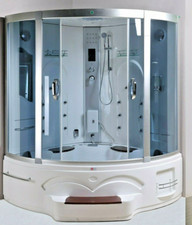 XXL Luxus LED Dampfdusche