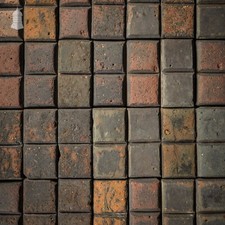 Batch of 254 Staffordshire Blue 2 Block Floor Bricks - 6 Square Metres