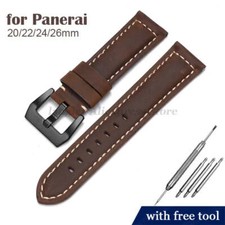 Cinturino orologio vera pelle per Panerai Fossil SEIKO TISSOT più misure