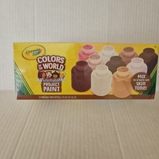 Crayola Colors of the World Washable Project Paint 10 Pack  Choose Quantity