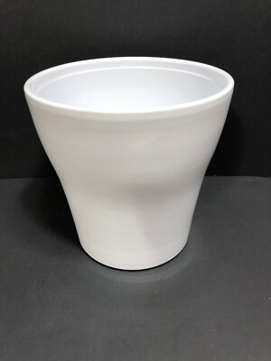 Nice White Ceramic Flower Planter Pot Planter Made In Germany Free Shipping 5 