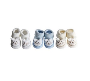 Nissanou 3 Chaussons Bebe Souris Garcon Naissance Grossesse Maternite Ebay