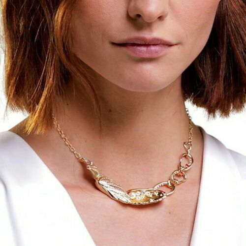 スワロフスキー Swarovski Shell ネックレス 5520667 Swarovski Shell Necklace, Multi Light Color Crystal Pearls