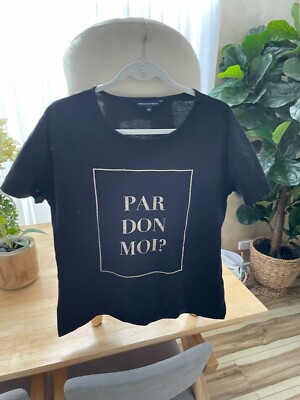 French Connection Short Sleeves Tee - Size M - 5+ items free postage (AU only)