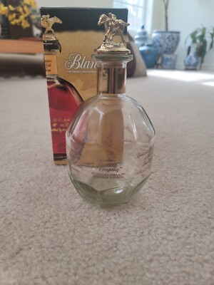 Blantons Bourbon Gold Edition Empty Bottle With Box Letter N