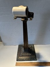 Antique Vintage Bankers Bronze Desk Lamp Base No Shade Emeralite Amronlite