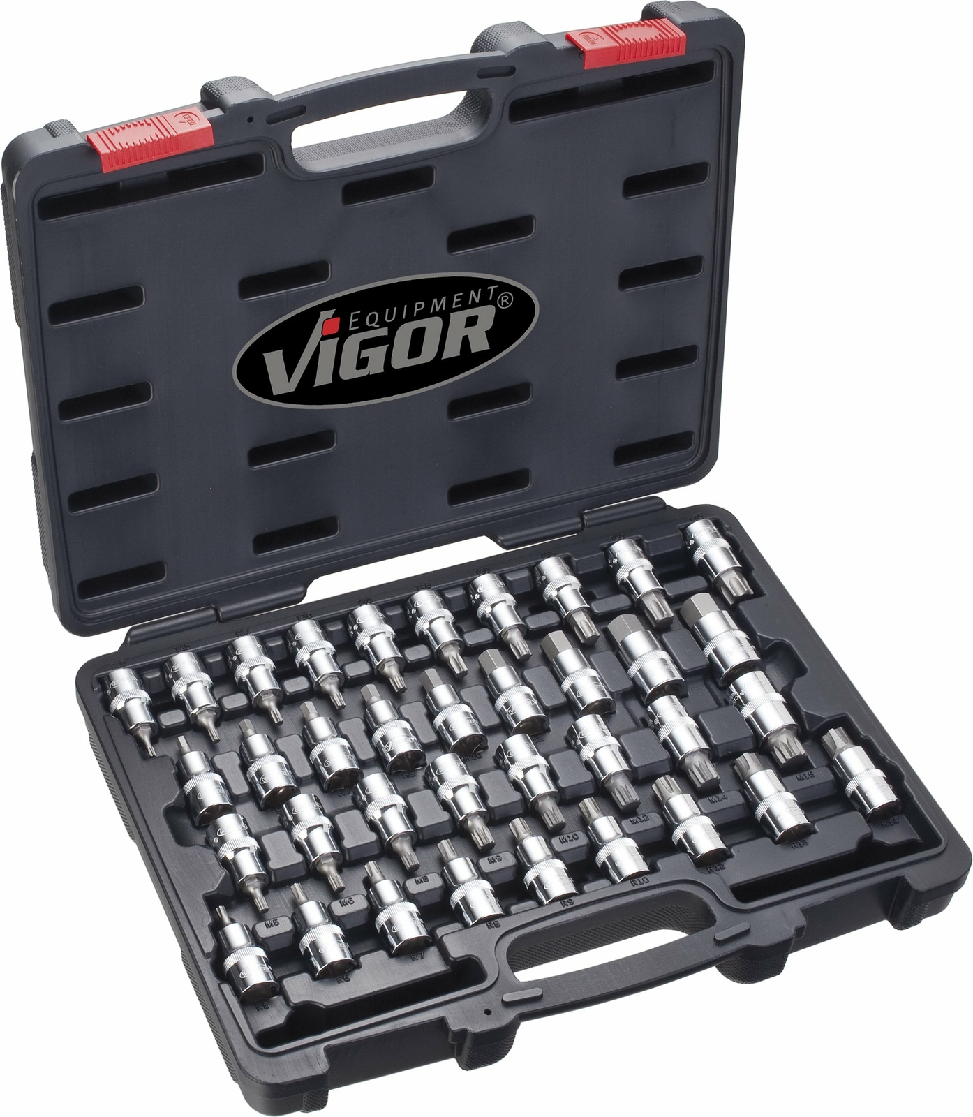 Vigor V2496: Il Set Professionale di Punte per Ogni Sfida