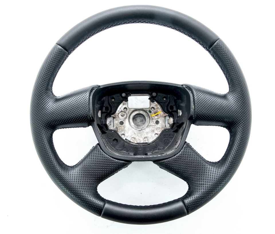 Lenkrad beziehen mit Leder für Skoda Octavia 2 Bj. 2009-2012 NEU LEDER - PFI - Bild 3 von 4