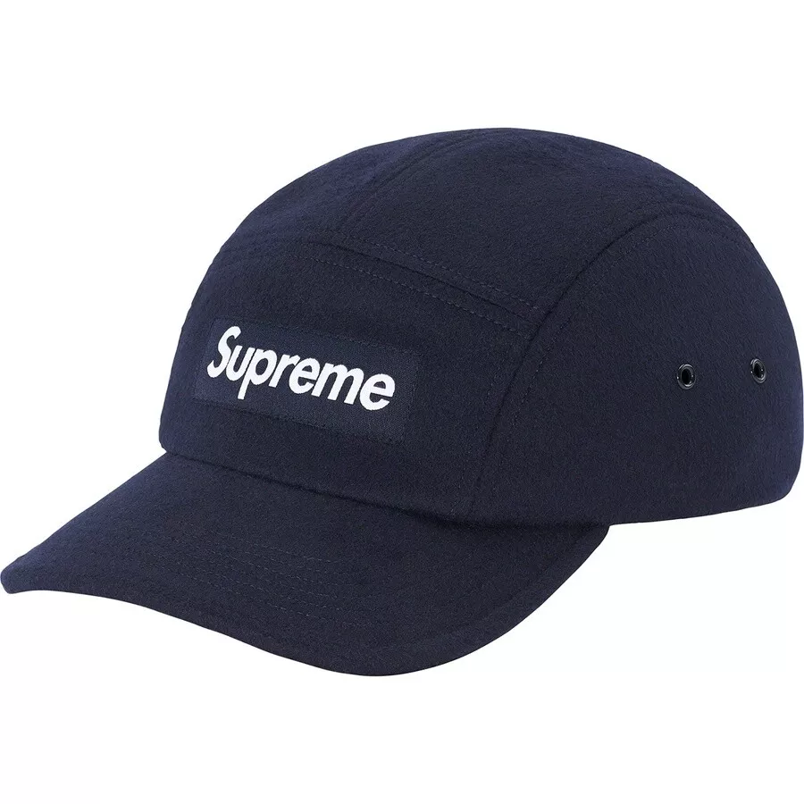 Supreme Wool Camp Cap Navy Green Purple F/W 20 | eBay