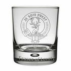 Art Pewter MacDonald (of Clanranald) Clan Crest Whisky Glass Tumbler WG-C51