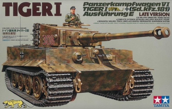 Tamiya 35146 Tiger I - SpäTe Produktion - Panzer Vi Ausf. E - Sd.Kfz. 181 - 1:35-image