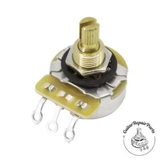 CTS 250K Potentiometer, Series 450G, Audio Taper, 3/8" Bushing, Split-Shaft