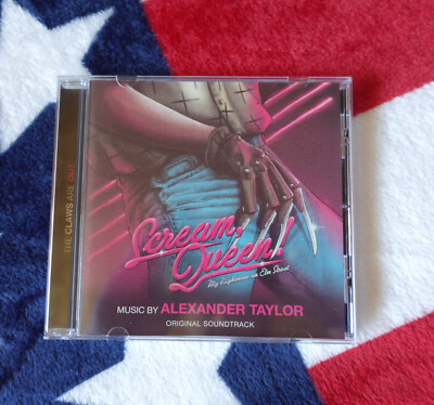 ALEXANDER TAYLOR - SCREAM, QUEEN! OST CD A NIGHTMARE ON ELMSTREET SYNTH WAVE POP