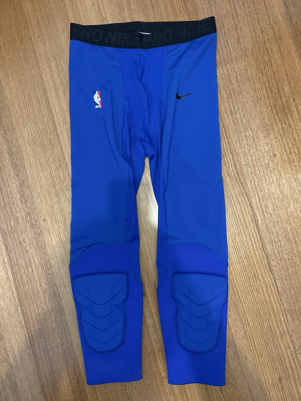Nba Compression Pads Nike NBA Hyperstrong 3/4 knee padded compression pants XLT New | eBay UK