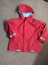 Hanna Andersson Size 110 US 5 Red Hooded Light Jacket Unisex