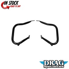 Drag Specialties Black Rear Saddlebag Bars for 14-21 Ultra & Road King