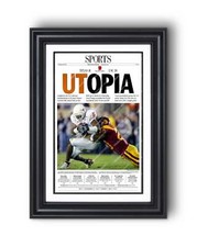 Giornale Texas Longhorns Rose Bowl Champions 2006 'UTOPIA' - Edizione Sportiva