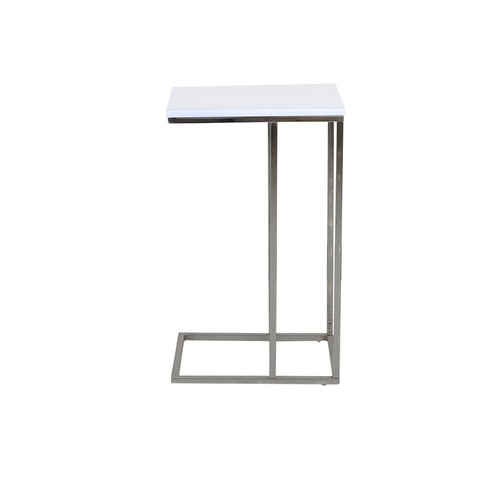 C-shaped Sofa Side Table Modern Side Table End Table for Living Room Bedroom - Picture 7 of 11