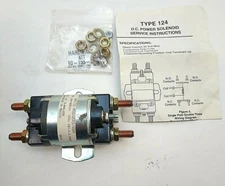 Stancor Type 124 D.C. Power Selenoid RBM 13 124-305 111 Coil 12 V. New in Box