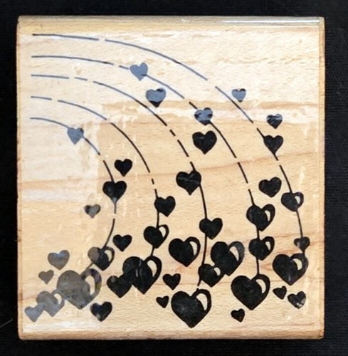 Stampendous Gummistempel DO9 Herz Dusche Love Tag Etikett