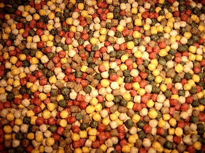 Koifutter 5 Sorten Mix 15 kg 3 mm 6 mm Koi Spirulina Fischfutter Teich Futter