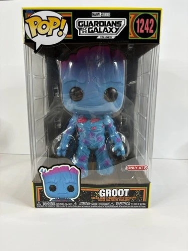 Funko POP! Groot Guardians of the Galaxy 1242 Jumbo 10" Target Exclusive NIB