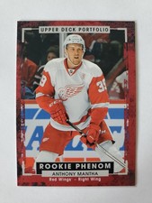 Anthony Mantha 2015-16 Upper Deck Portfolio #345 Rookie Redemption Card . rookie card picture